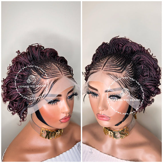 Micro Short Curly Braids - Safiya 1 - Express Wig Braids