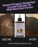 Potent 19 Organic Herbal Hair Growth Activator Oil