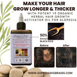 Potent 19 Organic Herbal Hair Growth Activator Oil - Express Wig Braids