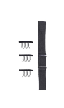 1 Adjustable Wig Elastic Band + Wig Combs - Express Wig Braids