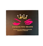 3D Magnetic Eyelashes, Magnetic Eyeliner, Tweezer & Mirror Set - Express Wig Braids