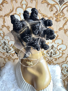 Bantu Knot Wig-Steph - Express Wig Braids