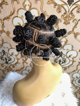 Bantu Knot Wig-Steph - Express Wig Braids