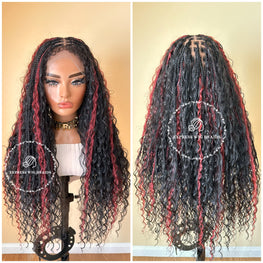 Bohemian Knotless Braids Goddess - Beyoncé Sasha 3 - Express Wig Braids