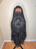 Bohemian Knotless Braids Goddess - London - Express Wig Braids