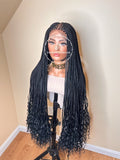 Bohemian Knotless Braids Goddess - London - Express Wig Braids