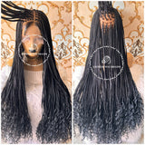 Bohemian Knotless Braids Goddess - London - Express Wig Braids
