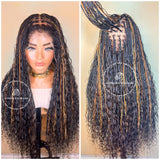 Boho Human Hair 4B/4C Curly Edges HD Bohemian Knotless Braids-Cerina 2
