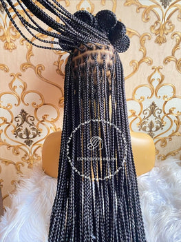 Celebrity Cornrow Knotless Princess Deborah - Express Wig Braids