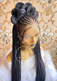 Celebrity Cornrow Knotless Princess Deborah - Express Wig Braids