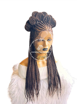 Celebrity Cornrow Knotless Princess Deborah 2 - Express Wig Braids