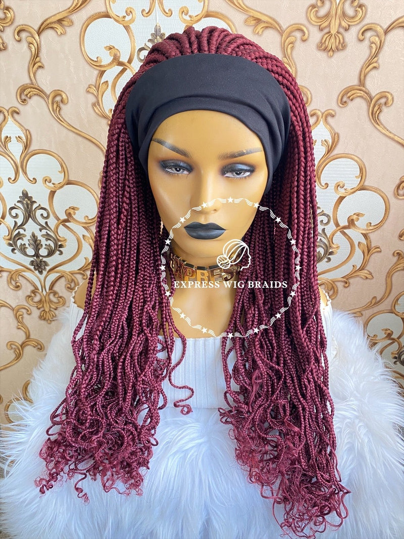 Braided Headband Wigs | Braided Hat Wig : Express Wig Braids™