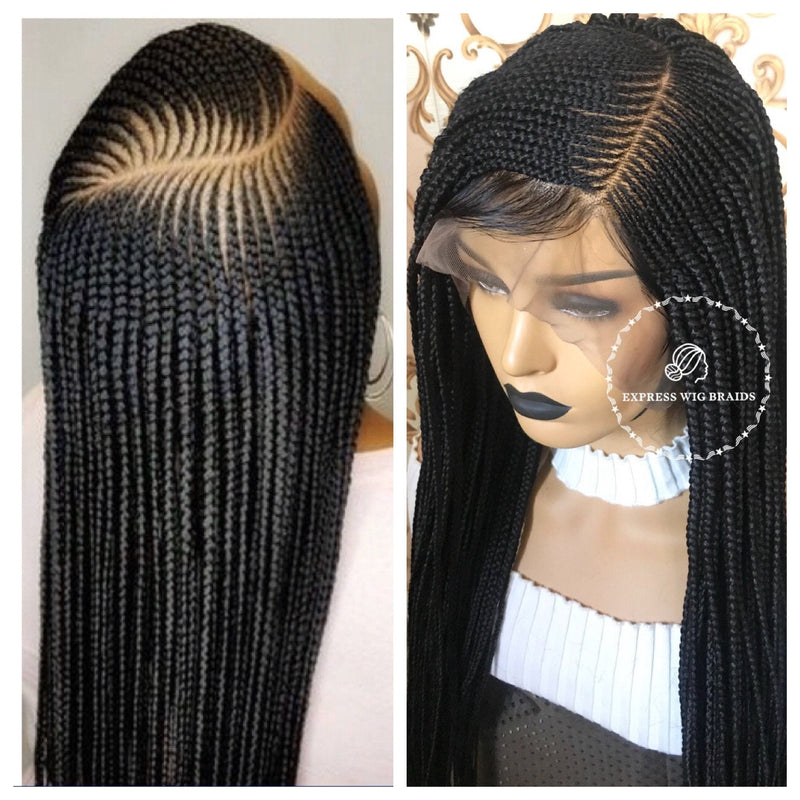 Cornrow Braid Wig - Amelia - Express Wig Braids