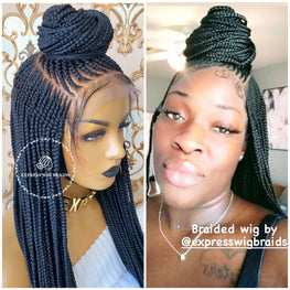 Cornrow Braids Frontal-Jenny 4 - Express Wig Braids