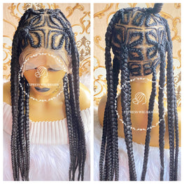 Cornrow Jumbo Box Braids-Arielle - Express Wig Braids