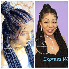 Cornrow Ponytail-Stella - Express Wig Braids