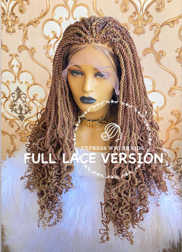 Curly Medium Twist-Tanya - Express Wig Braids