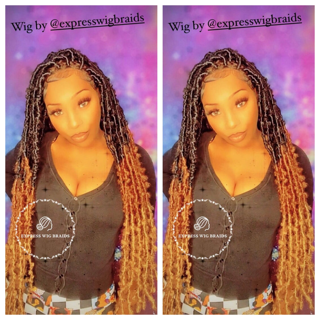 Distressed Butterfly Faux Locs-Daisy 2 - Express Wig Braids