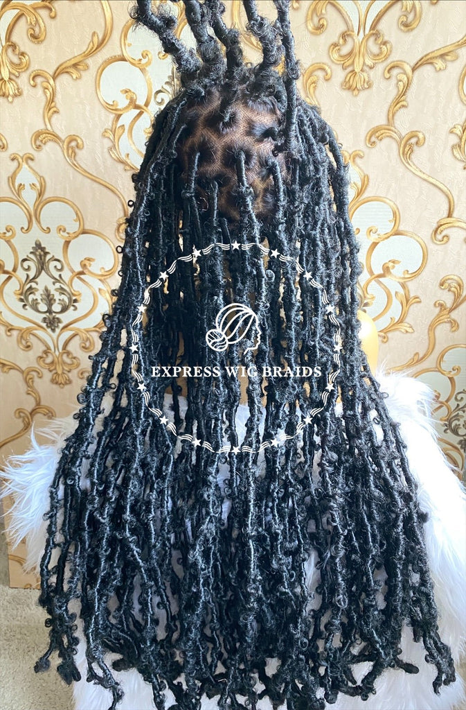 Distressed Butterfly Faux Locs-Nicki 2 - Express Wig Braids