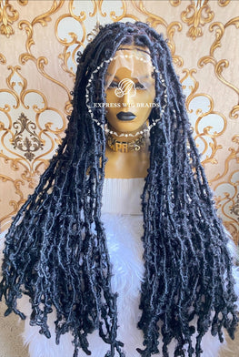 Distressed Butterfly Faux Locs-Nicki 2 - Express Wig Braids