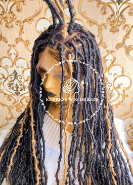 Distressed Butterfly Faux Locs-Nicki 3 - Express Wig Braids
