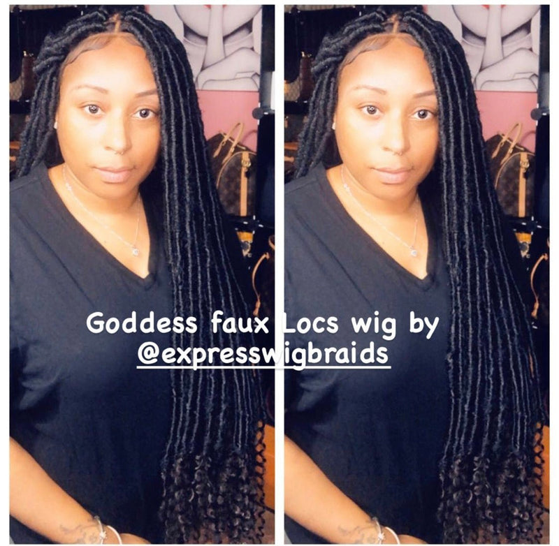 Goddess Faux Locs-Posh - Express Wig Braids