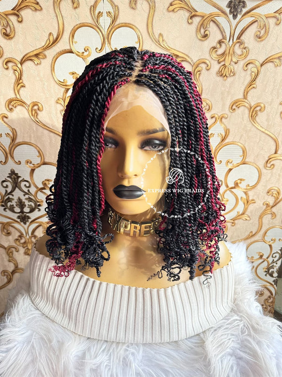 HD Full Lace Kinky Curly Twist-Isabel - Express Wig Braids