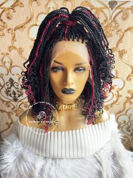 HD Full Lace Kinky Curly Twist-Isabel - Express Wig Braids