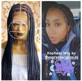 HD Full Lace Knotless Braids Mabel - Express Wig Braids