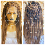HD Full Lace Medium Box Braids-Diva - Express Wig Braids