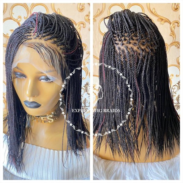 HD Full Lace Micro Twists | Micro Twist Wigs | Micro Braided Wigs ...