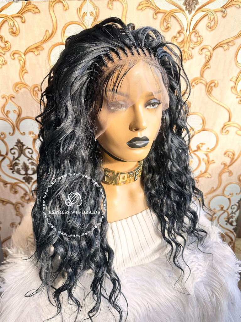 Tree Braided Wigs Tree Braids Wig Tree Braid Express Wig Braids