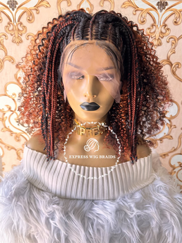 Virgin Human Hair Cornrow Weave-Takesha