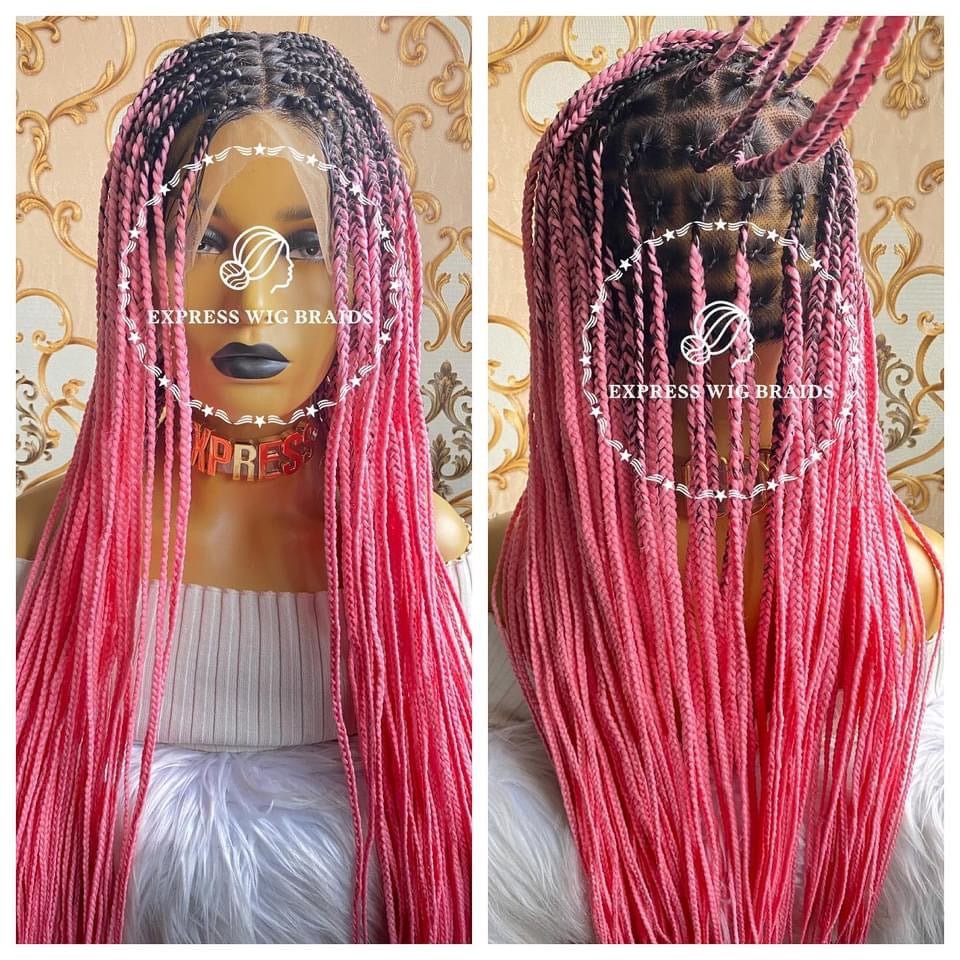 Knotless Braid Wig-Briana Full Lace 2 - Express Wig Braids