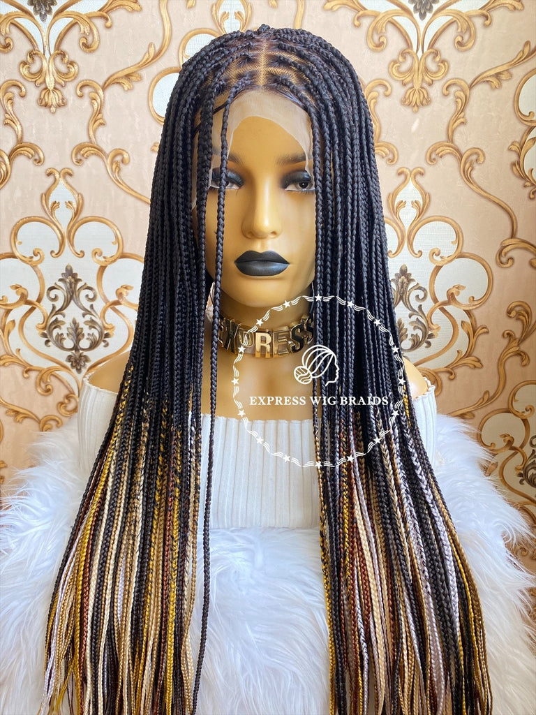 Knotless Braid Wig-Briana Full Lace 5 - Express Wig Braids