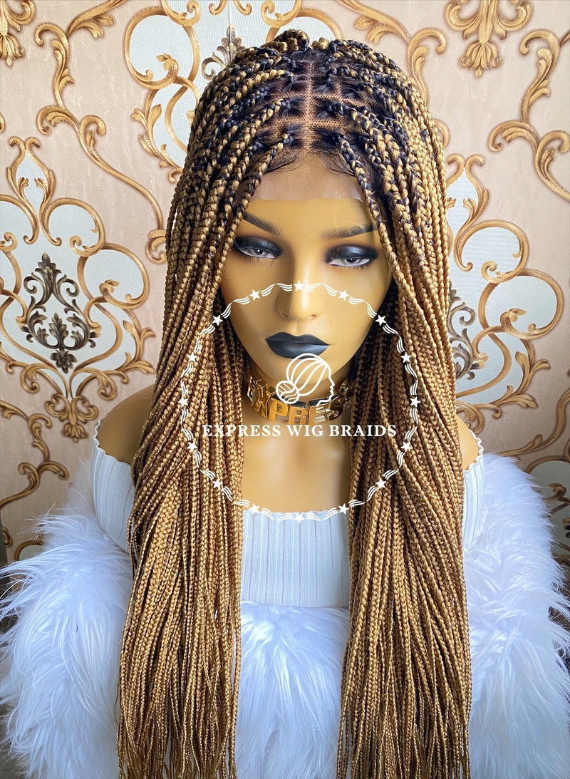 Knotless Braid Wig- Briana Frontal 4