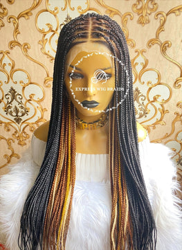 Knotless Braids-Down Highlights - Express WB