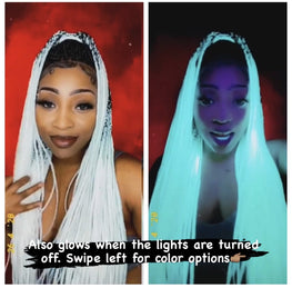 Knotless Glow In Dark - Express Wig Braids