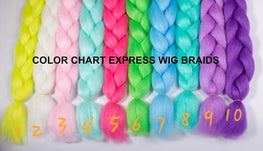 Knotless Glow In Dark - Express Wig Braids