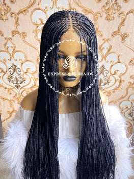 Knotless Micro Box Braids - Express Wig Braids