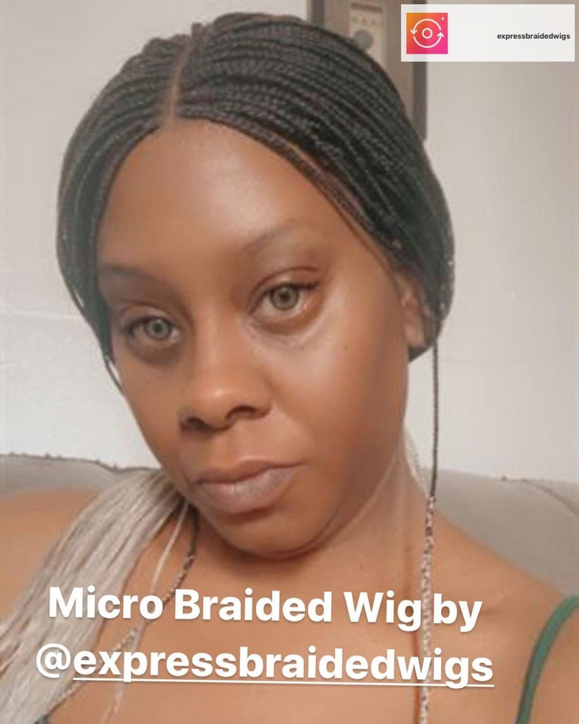 Micro Box Braids-Martha 2 - Express Wig Braids