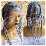 Pop Smoke Lucia Grey - Express Wig Braids
