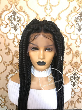 Square Jumbo Braids- Diana - Express Wig Braids