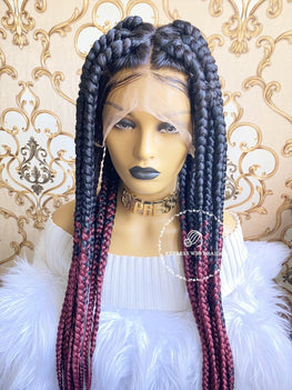 Triangle Jumbo Braids- Claire - Express Wig Braids