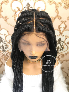 Triangle Jumbo Braids- Claire - Express Wig Braids