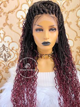 Wavy Medium Twist-Luna 2 - Express Wig Braids